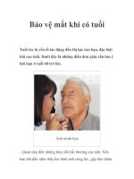 Bảo vệ mắt khi có tuổi pptx