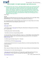 MỘT SỐ ĐIỀU CẦN BIẾT KHI ĐIỀU TRỊ VIÊM XOANG potx