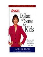 Dollars and Sense for Kids ppt