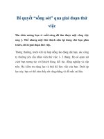 Bí quyết “sống sót” qua giai đoạn thử việc pdf