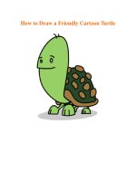 How to Draw a Friendly Cartoon Turtle ppt