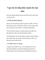 7 quy tắc ăn uống khỏe mạnh cho mọi mùa pptx