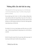 Những điều cần nhớ khi ăn sáng doc