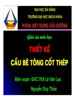 Thiết kế cầu bê tông cốt thép - Chương 1 potx