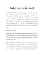 Nghệ thuật viết email potx