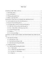 đề tài  thiết kế hệ thống mô hình robot địa hình quân sự .