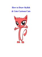 How to Draw Stylish & Cute Cartoon Cats pdf