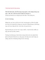 7 dấu hiệu bệnh khi rộp miệng doc