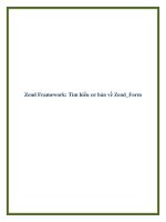Zend Framework: Tìm hiểu cơ bản về Zend_Form doc