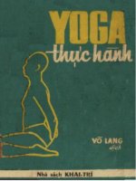 Yaga thực hành docx