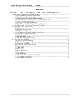 Tài liệu môn học Kinh tế xây dựng 1 – chương 3 docx