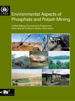 Environmental Aspects of Phosphate and Potash Mining docx