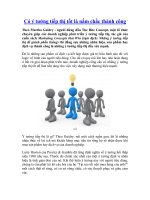 Có ý tưởng tiếp thị tốt là nắm chắc thành công pot