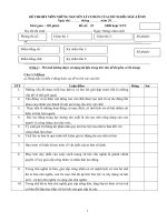 ĐỀ THI HẾT MÔN NHỮNG NGUYÊN LÝ CƠ BẢN CỦA CHỦ NGHĨA MÁC-LÊNIN - ĐỀ SỐ 23 ppt