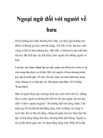 Ngoại ngữ đối với người về hưu docx