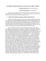 ĐỀ TÀI : 3 BÀI HỌC CẢNH BÁO VỀ ĐẦU TƯ CÔNG TỪ “SỰ KIỆN VINASIN” ppt