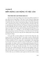 CHƯƠNG 5: BIẾN ĐỘNG LAO ĐỘNG VÀ VIỆC LÀM pptx