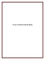 Tự tạo vũ khí bảo mật hệ thống potx