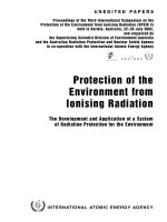 Protection of the Environment from Ionising Radiation pptx