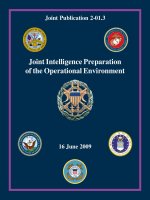 Joint Intelligence Preparation of the Operational Environment doc