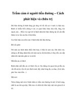 Trầm cảm ở người tiểu đường – Cách phát hiện và chữa trị ppt