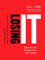 Losing It—Behaviors and Mindsets that Ruin Careers pptx