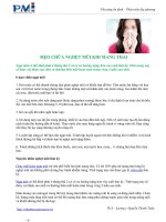 MẸO CHỮA NGHẸT MŨI KHI MANG THAI pdf