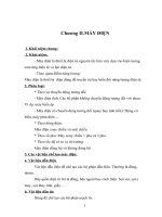 Chương II-MÁY ĐIỆN doc