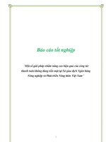 Báo cáo tốt nghiệp: 