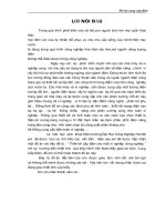 Luận văn đề tài: ” Thiết kế cấp điện cho một xí nghiệp công nghiệp ” pptx