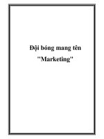 Đội bóng mang tên 