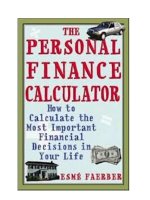 The Personal Finance Calculator doc
