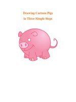 Drawing Cartoon Pigs in Three Simple Steps potx