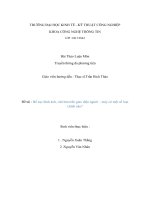 Đề tài : Bố cục hình ảnh, văn bản trên giao diện người – máy có một số loại chính nào ? ppt