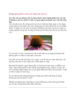 Không dùng thuốc có hoa cúc chữa cảm cho trẻ docx