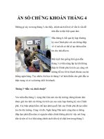 ẨN SỐ CHỨNG KHOÁN THÁNG 4 doc