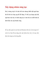 Xây dựng nhóm sáng tạo pdf