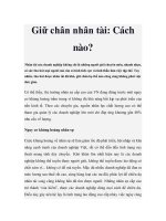 Giữ chân nhân tài: Cách nào? pptx