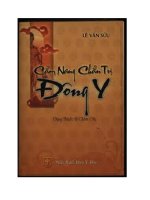 Cẩm nang chẩn trị đông y pot