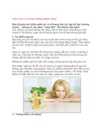 Giảm cân, vì sao bạn không thành công? Bạn đã giảm bớt khẩu phần ăn và số pdf