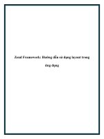 Zend Framework: Hướng dẫn sử dụng layout trong ứng dụng potx