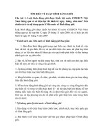 TÌM HIỂU VỀ LUẬT BÌNH ĐẲNG GIỚI pptx