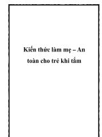 Kiến thức làm mẹ – An toàn cho trẻ khi tắm potx