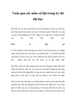 Vượt qua các môn xã hội trong kỳ thi đại học potx