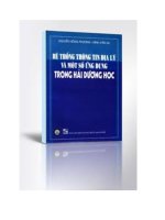 NHẬP MÔN HỆ THỐNG THÔNG TIN ĐỊA LÝ docx