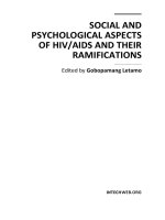 SOCIAL AND PSYCHOLOGICAL ASPECTS OF HIV/AIDS AND THEIR RAMIFICATIONS docx