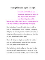 Thực phẩm của người sỏi mật potx