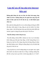 Làm thể nào để tìm nhà trên Internet hiệu quả doc