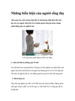Những biểu hiện của người sống thọ doc