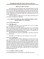 Bài giảng Kỹ thuật Đại cương (PGS.TS. Lê Bá Sơn) - Chương 3 ĐỘNG LỰC HỌC VẬT RẮN potx